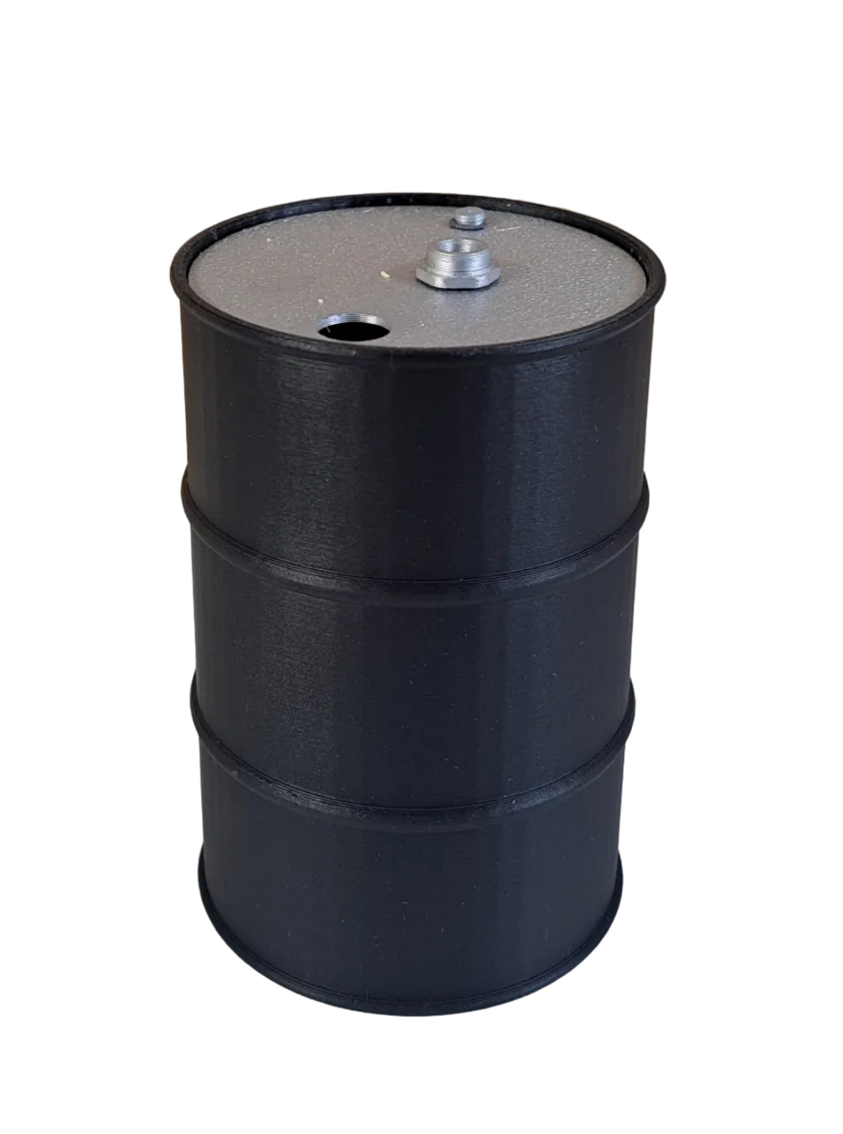 55 gal oil drum with oil containment