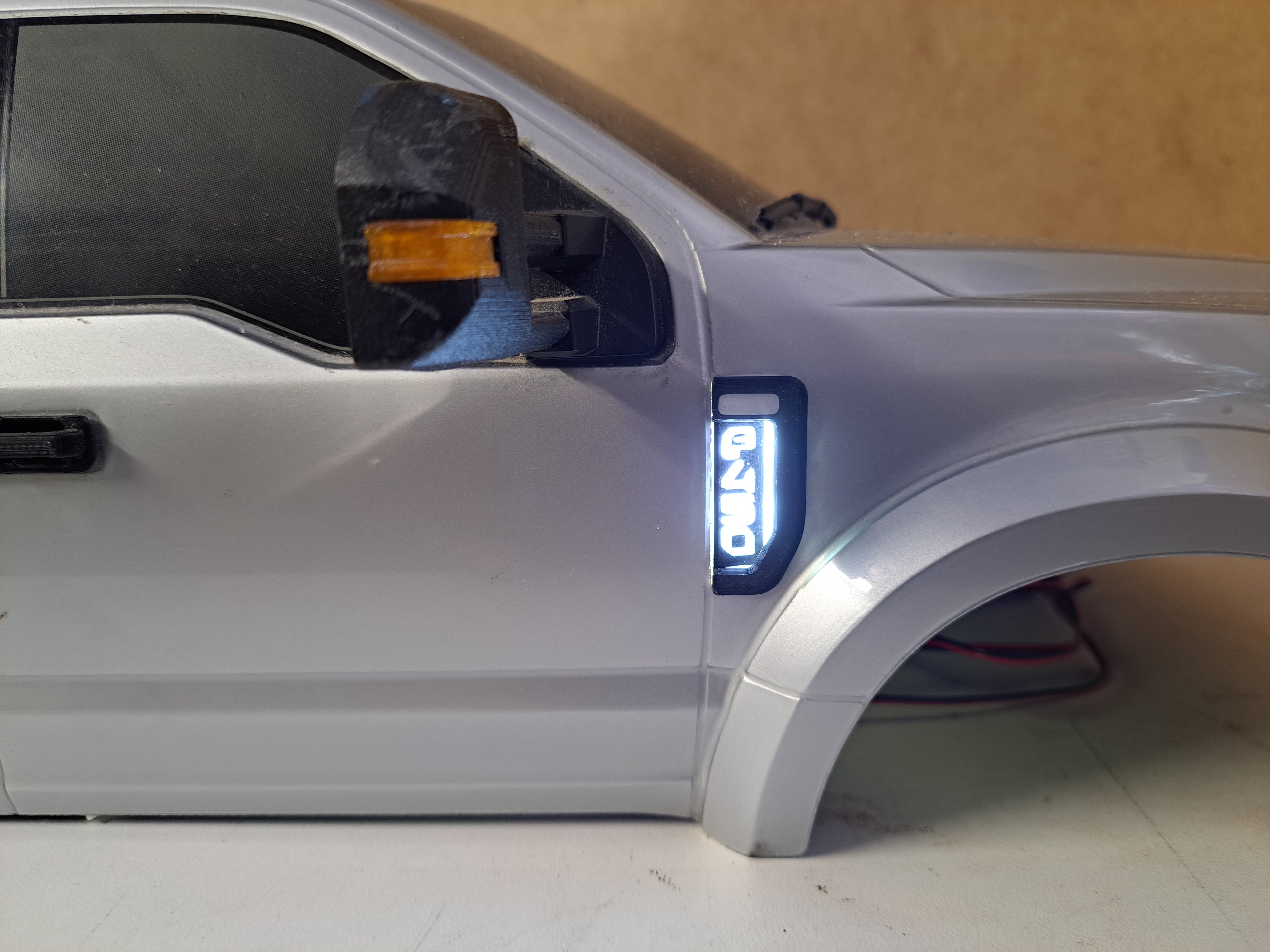 F450 Illuminated Fender Emblem