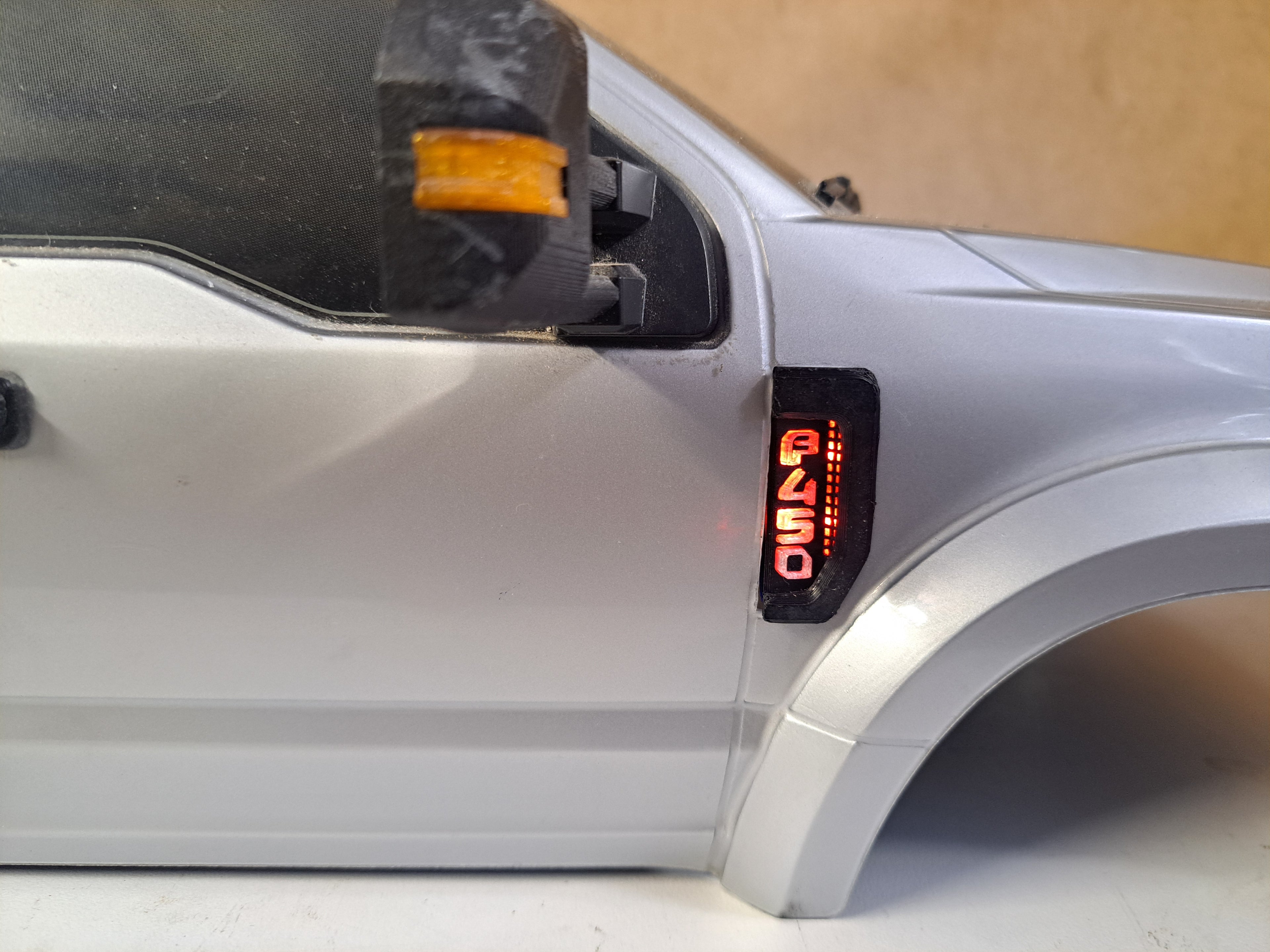 F450 Illuminated Fender Emblem